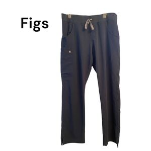 Figs Women's Blue scrub Pants L